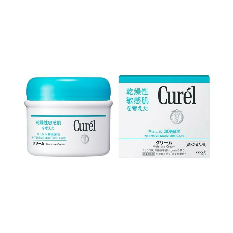 Curel キュレル 潤浸保湿 クリーム（顔・からだ用） 90g 【医薬部外品