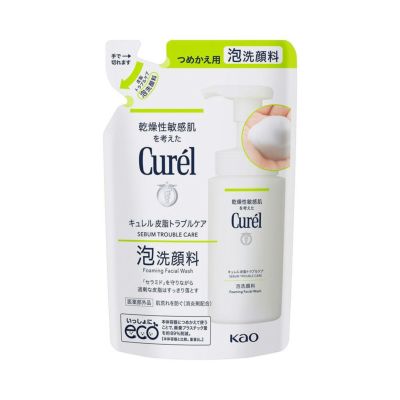 キュレル 皮脂トラブルケア 泡洗顔料 つめかえ用 130ml【医薬部外品】