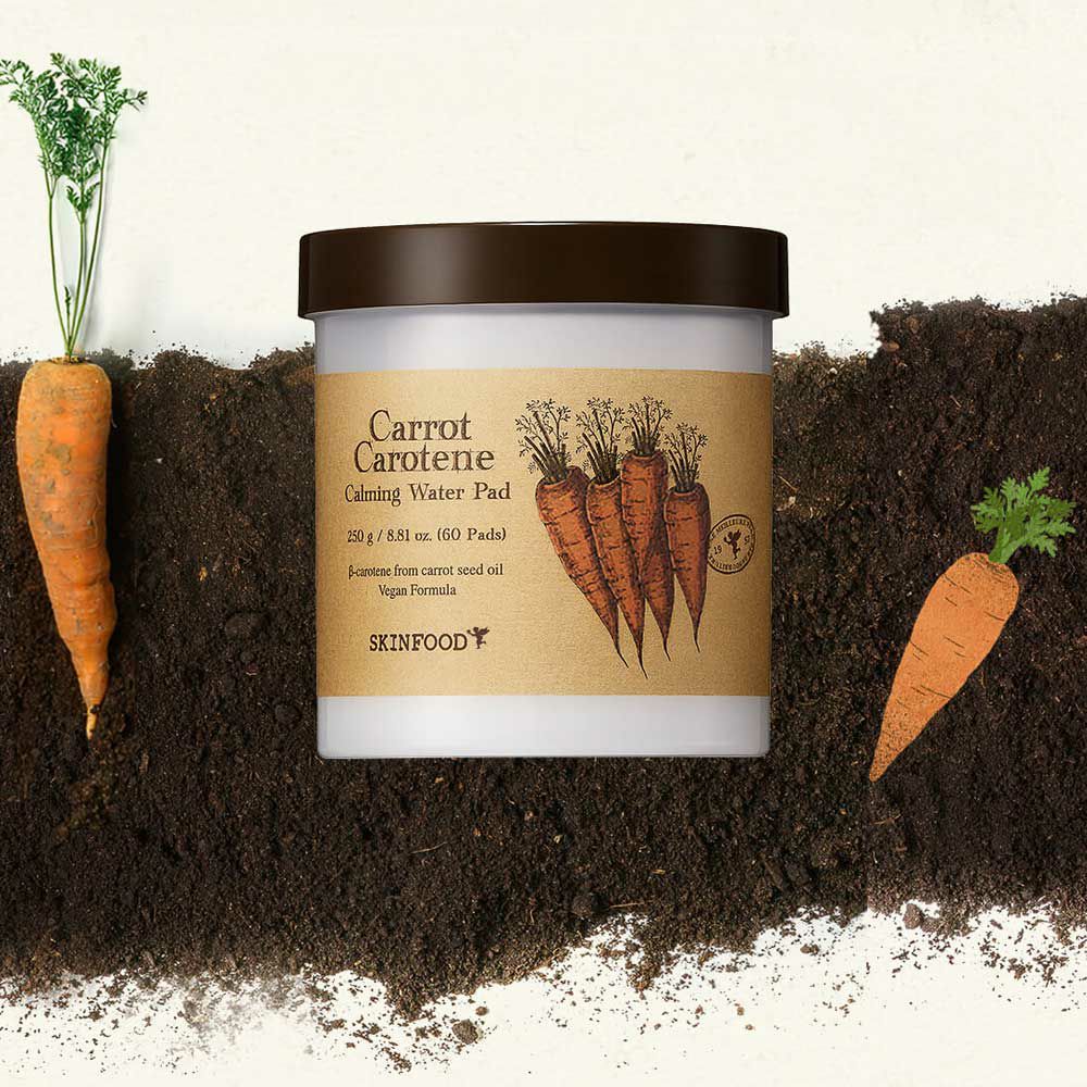 スキンフード キャロットカロテンカーミングウォーターパッド