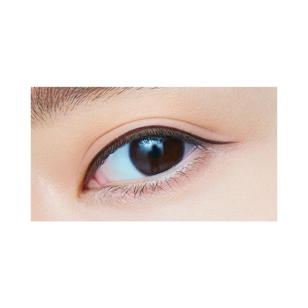 デジャヴュ ラスティンファインE ショート筆リキッド （密着アイライナー）  ブラックブラウン