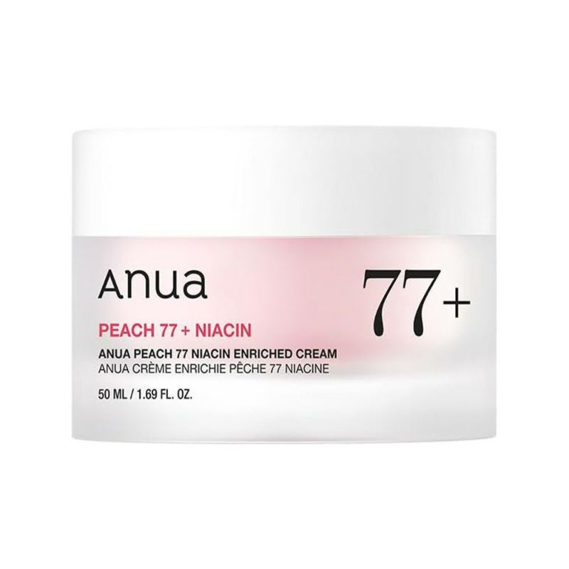 Anua 桃77 ナイアシンリッチモイスチャークリーム 50ml