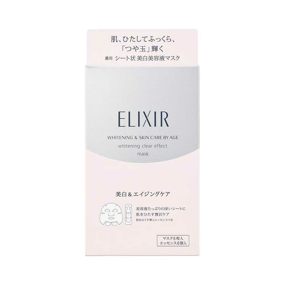 エリクシール ホワイト クリアエフェクトマスク (医薬部外品) 6枚