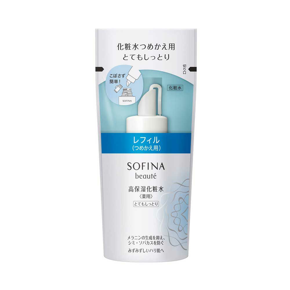 ソフィーナボーテ 高保湿化粧水 美白 とてもしっとりつめかえ用 130ml【医薬部外品】